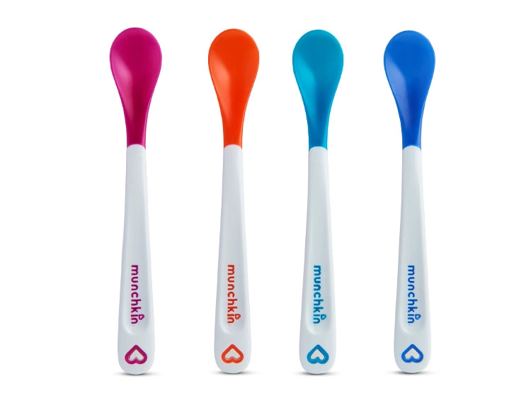 SET DE 4 CUCHARAS MUNCHKIN CON SENSOR DE TEMPERATURA - 1