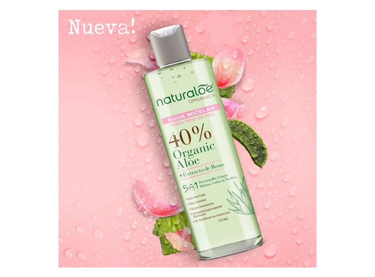 AGUA MICELAR NATURALOE 250 ML - 3