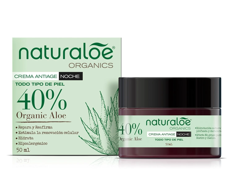 CREMA FACIAL NATURALOE ANTIEDAD HIDRATANTE NOCHE 50 ML - 1