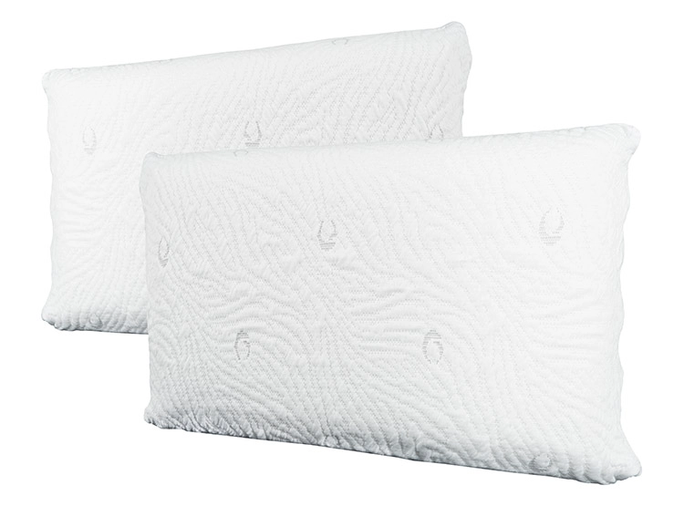 SET ALMOHADAS FLEX SALUS VISCOELASTICA KING 80 X 40 CM BLANCO - 1