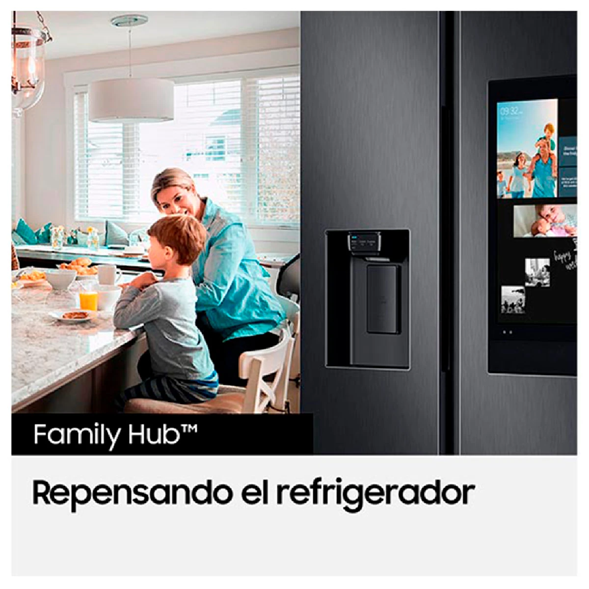 REFRIGERADOR SIDE BY SIDE SAMSUNG RS58T5561B1/ZS 608L NEGRO - 7