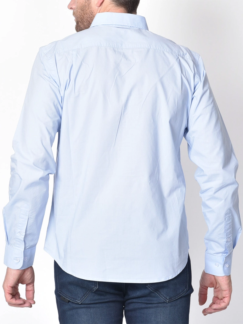 CAMISA HOMBRE ELLUS ALGODÓN MANGA LARGA - 2