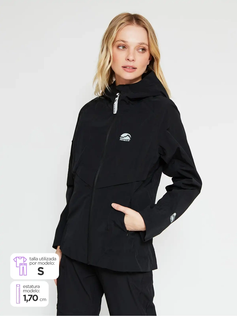 CHAQUETA CORTAVIENTO MUJER RESCUE DOHA - 1