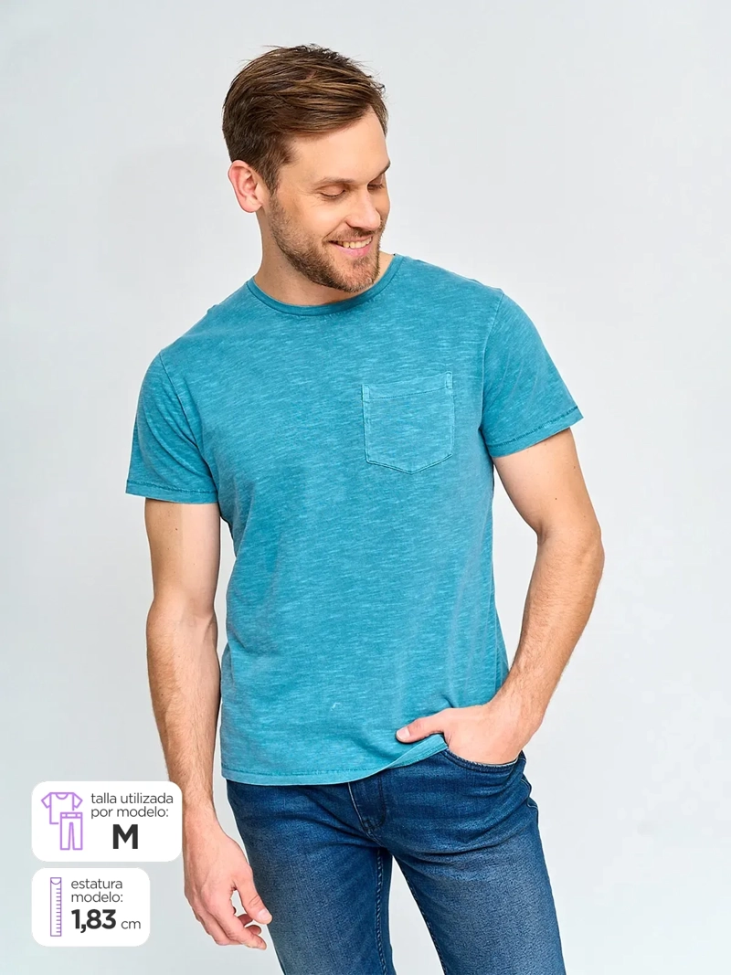 POLERA HOMBRE MARQUIS CON BOLSILLO