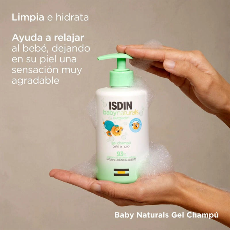 GEL CHAMPU ISDIN BABY NATURALS 400 ML - 2