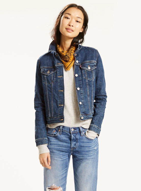 CHAQUETA ALGODÓN MUJER LEVI'S TRUCKER - 1