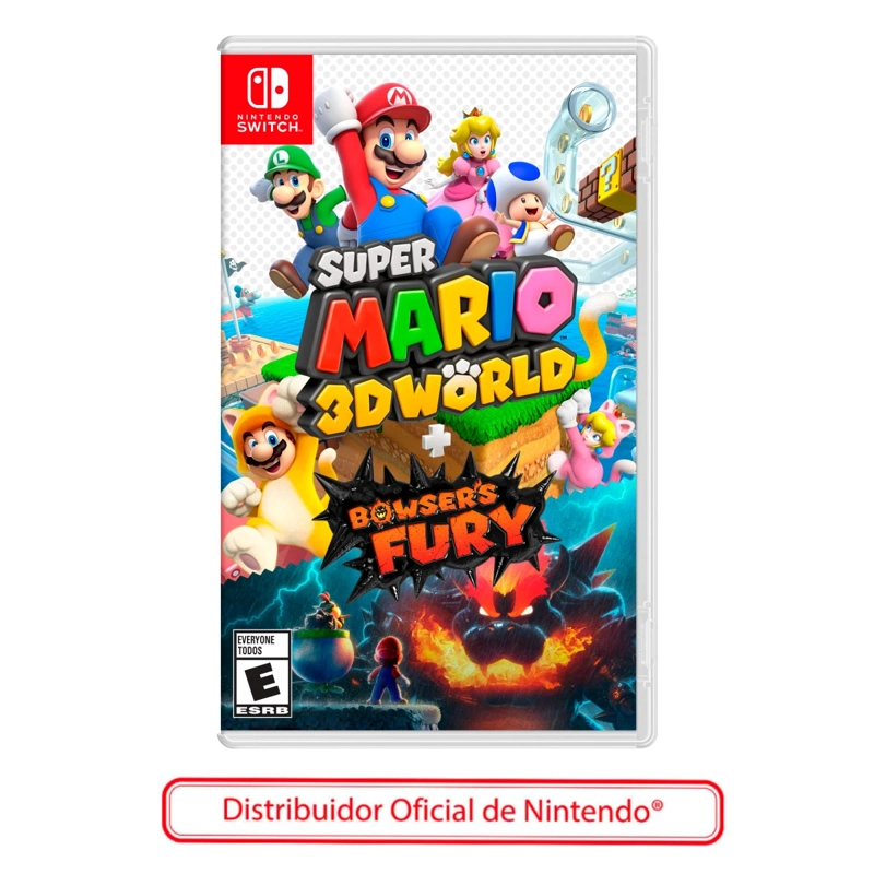 JUEGO NINTENDO SWITCH SUPER MARIO 3D WORLD & BOWSERS FURY