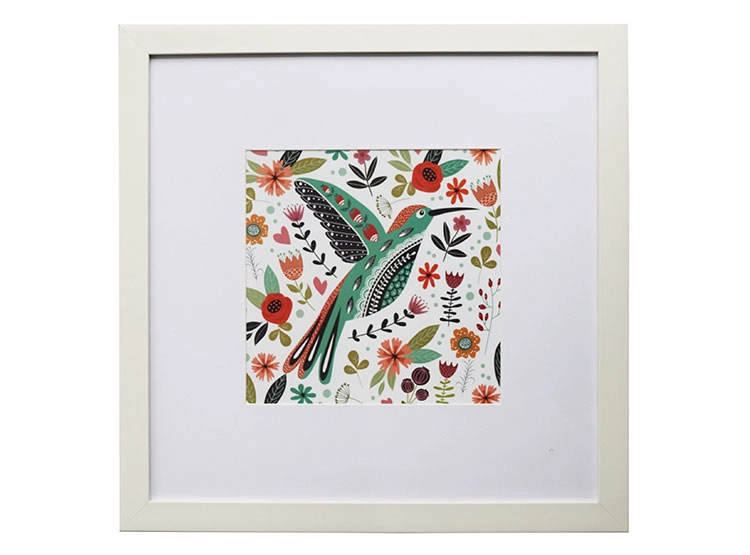 CUADRO RIPLEY HOME PICAFLOR BLANCO