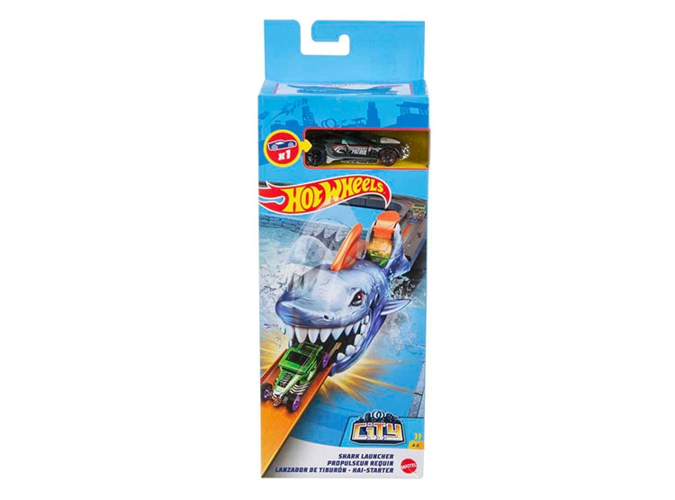PISTA DE JUGUETE HOT WHEELS CITY LANZADORES NEMESIS / MODELO ALEATORIO - 7