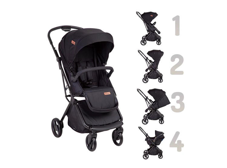 COCHE CUNA TRAVEL SYSTEM BEBE SWIFT 360 BEBESIT - 2