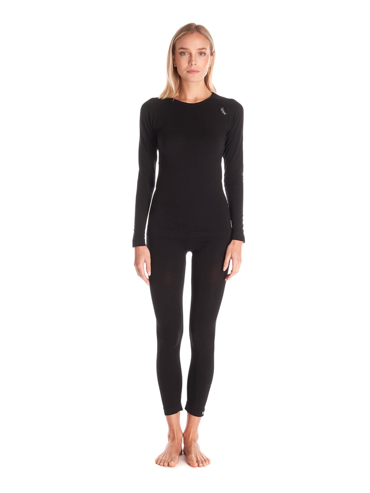 PRIMERA CAPA HOMBRE LIPPI NEGRO SKINTEC 1000 SEAMLESS - 10