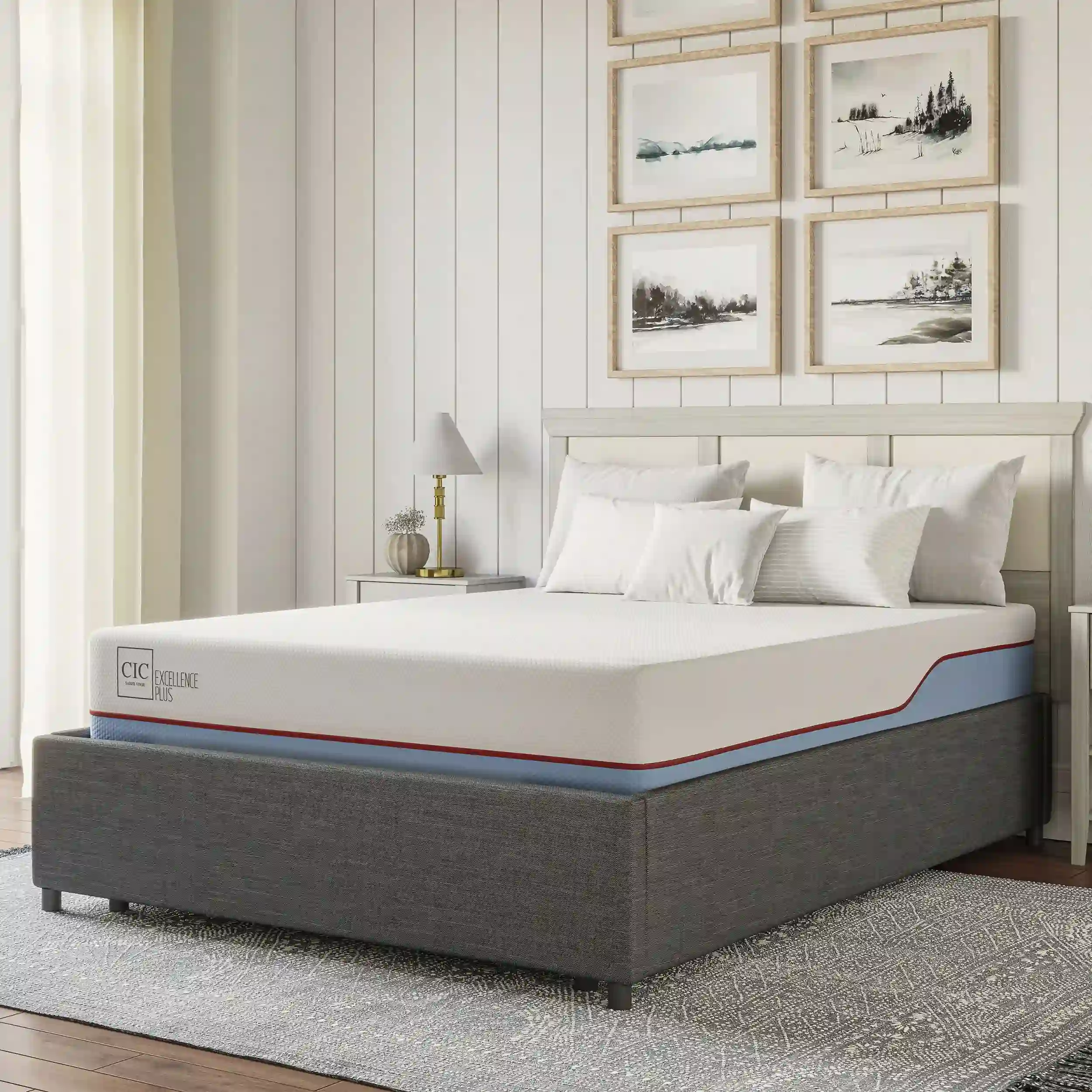 CAMA BOX CIC EXCELLENCE PLUS SPACE 2 PLAZAS - 11