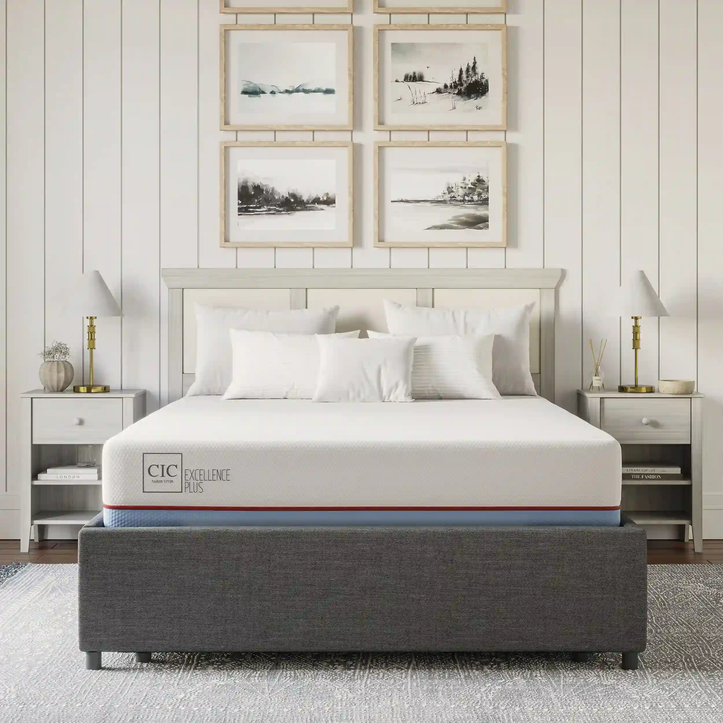 CAMA BOX CIC EXCELLENCE PLUS SPACE 2 PLAZAS - 10