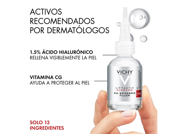SERUM VICHY ANTIEDAD LIFTACTIVE ÁCIDO HIALURÓNICO EPIDERMIC FILLER 30 ML - 3