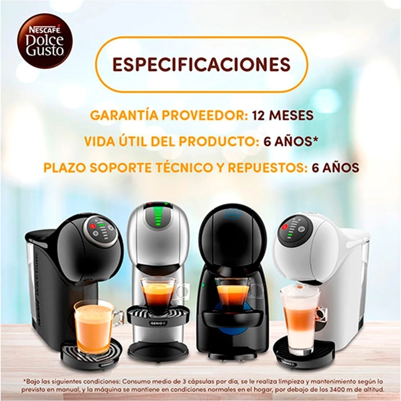 CAFETERA NESCAFE DOLCE GUSTO GENIO S - 9