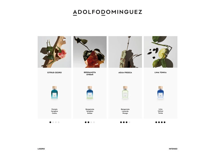 PERFUME ADOLFO DOMINGUEZ AGUA FRESCA BERGAMOTA AMBAR HOMBRE EDT 120 ML - 8