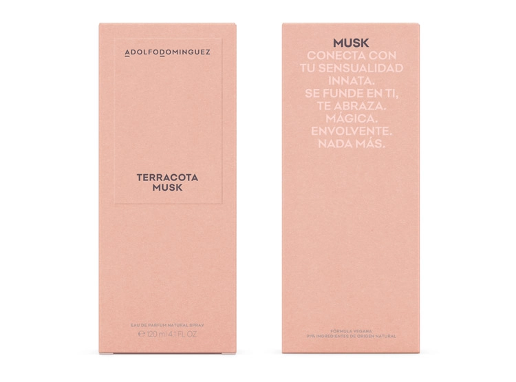 PERFUME ADOLFO DOMINGUEZ TERRACOTA MUSK MUJER EDP 120 ML - 3