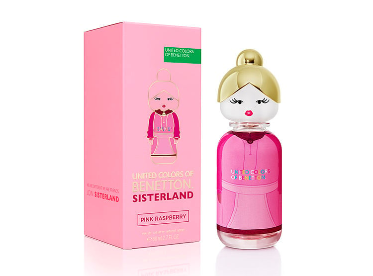 PERFUME BENETTON SISTERLAND PINK RASPBERRY MUJER EDT 80 ML - 1