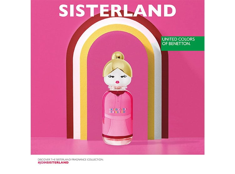PERFUME BENETTON SISTERLAND PINK RASPBERRY MUJER EDT 80 ML - 5