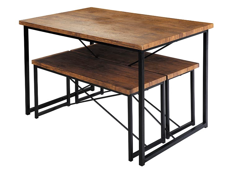 JUEGO DE COMEDOR IDETEX BROOKLYN 2S - 2