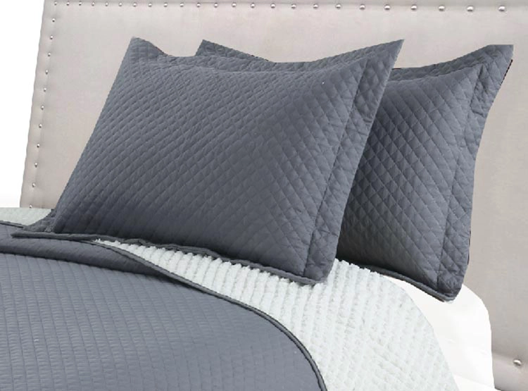 QUILT ANDES SHERPA LISO GRIS 1.5 PL - 1
