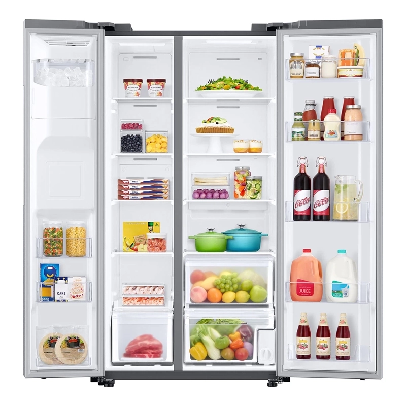 REFRIGERADOR SIDE BY SIDE RS60T5200S9/ZS 602L ALL AROUND COOLING PLATA - 3