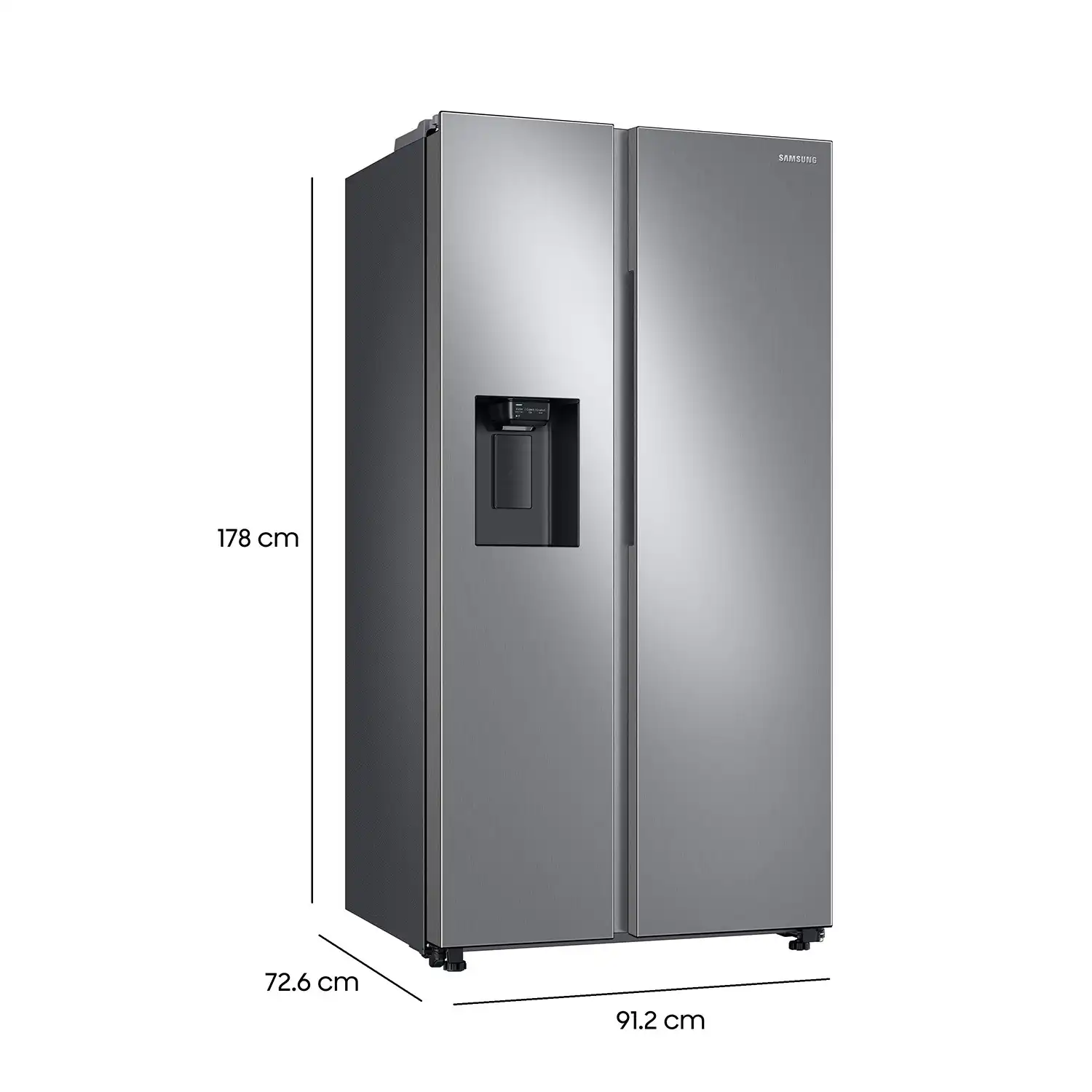 REFRIGERADOR SIDE BY SIDE RS60T5200S9/ZS 602L ALL AROUND COOLING PLATA - 4