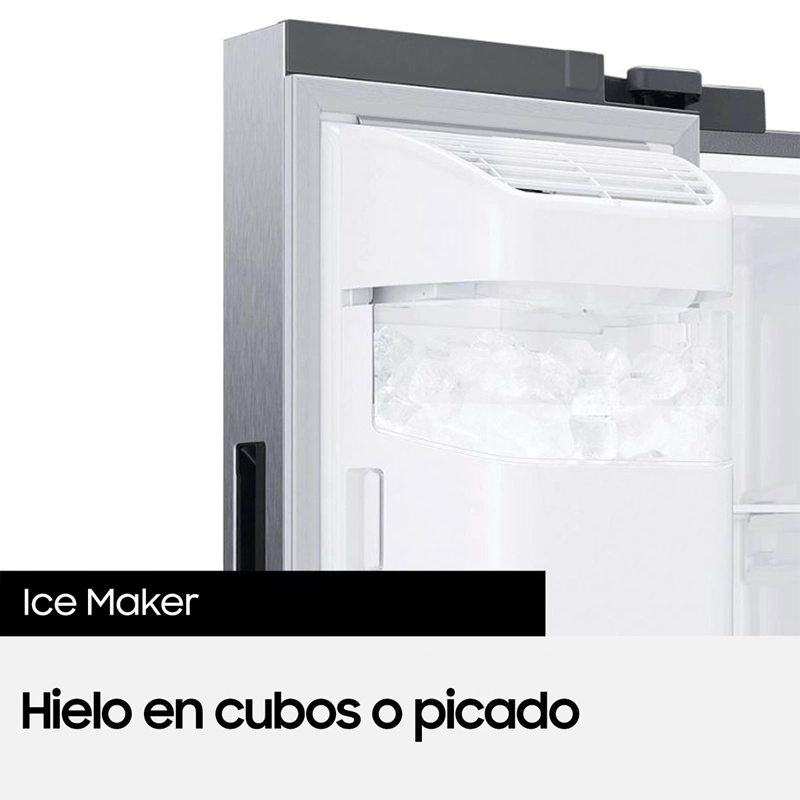 REFRIGERADOR SIDE BY SIDE RS60T5200S9/ZS 602L ALL AROUND COOLING PLATA - 8