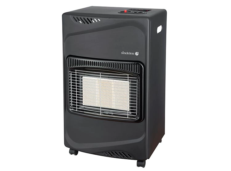 ESTUFA A GAS SINDELEN SUNNY RED 6250 NEGRA