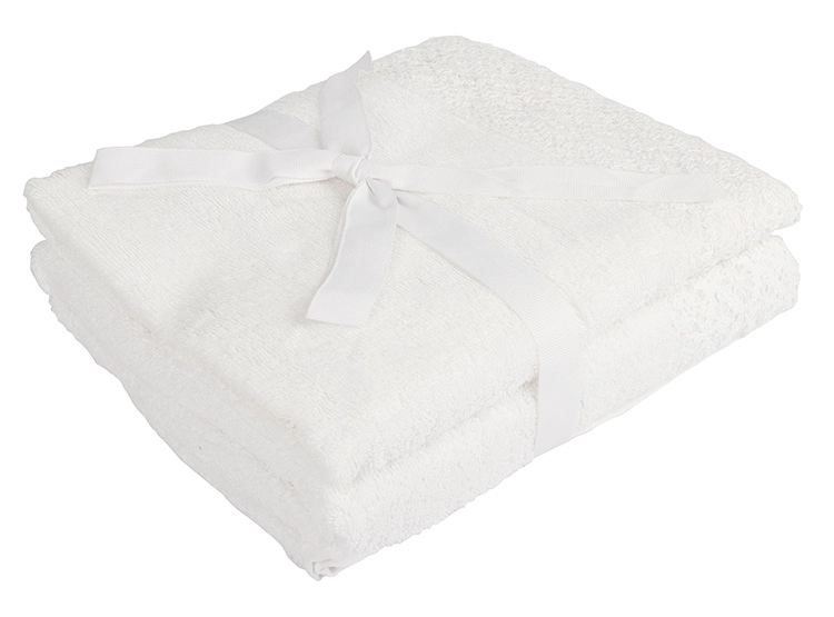 JUEGO TOALLAS RIPLEY HOME CAJA REGALO BLANCO - 1