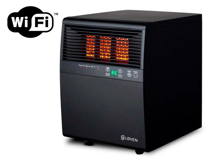 ESTUFA ELECTRICA LOVEN LOV-91L 1500W WIFI INFRARROJA - 1