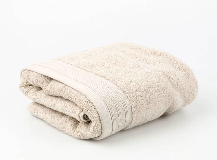 TOALLA DE BAÑO MAISON LINETT 700 GR TAUPE - 1