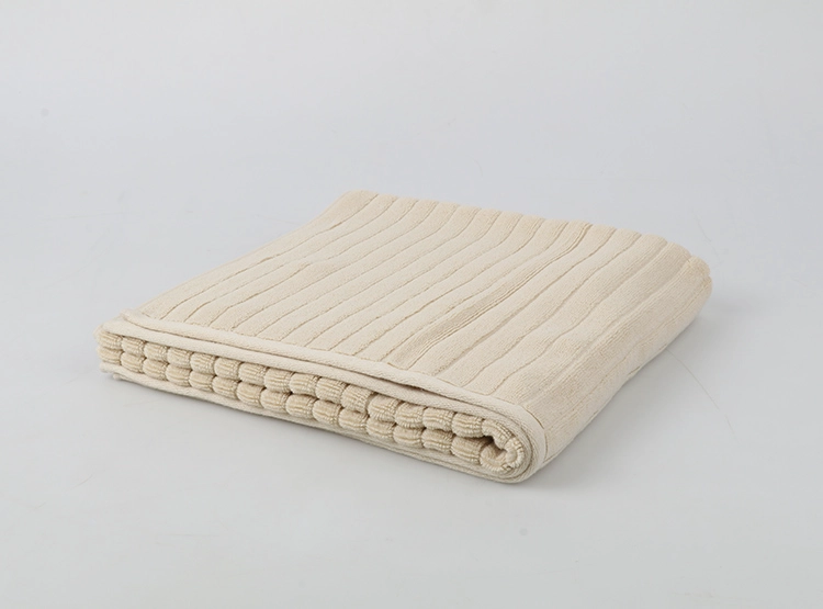 TOALLA DE BAÑO RIPLEY HOME JACQUARD 70X140 CM PERLA - 1