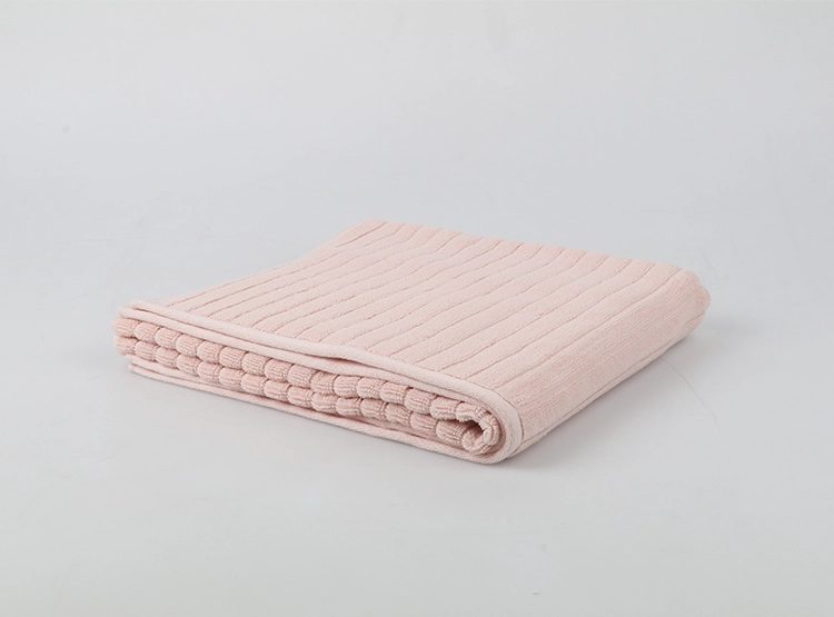 TOALLA DE BAÑO RIPLEY HOME JACQUARD 70X140 CM PALO ROSA - 1
