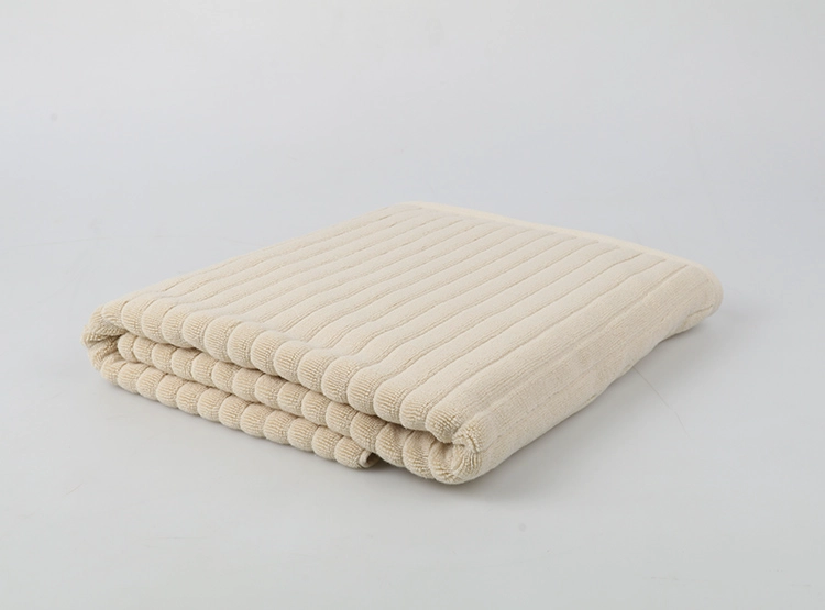 TOALLA SÁBANA RIPLEY HOME JACQUARD TAUPE - 1