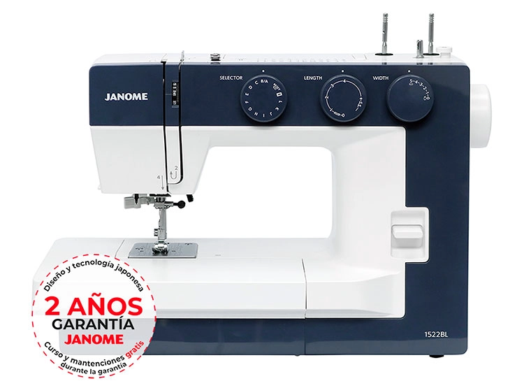 MAQUINA COSER JANOME 1522BL MECANICA - 1