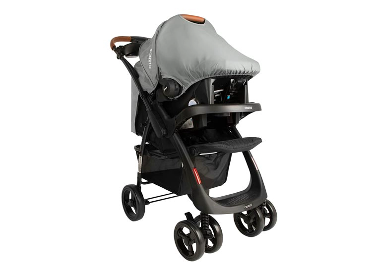 COCHE TRAVEL SYSTEM COSCO FRANCIS ACERO GRIS - 2