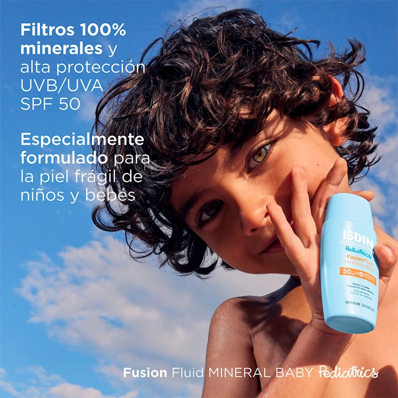 PROTECTOR SOLAR ISDIN MINERAL BABY 50 ML - 2
