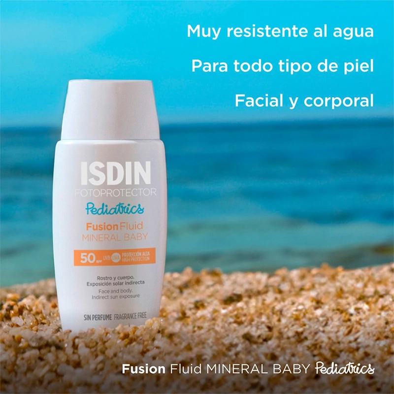 PROTECTOR SOLAR ISDIN MINERAL BABY 50 ML - 3