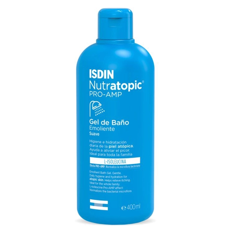 GEL DE BAÑO ISDIN NUTRATOPIC PRO-AMP EMOLIENTE 400 ML - 1