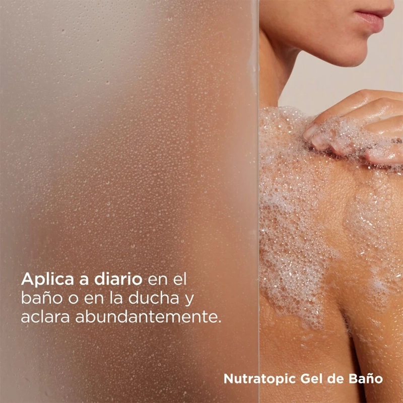 GEL DE BAÑO ISDIN NUTRATOPIC PRO-AMP EMOLIENTE 400 ML - 4