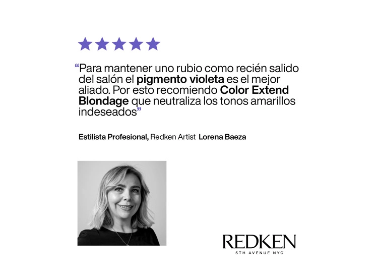 MÁSCARA DE TRATAMIENTO MATIZADOR REDKEN CABELLO RUBIO COLOR EXTENDED BLONDAGE 250 ML - 6