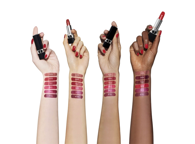 LABIAL DIOR ROUGE BARRA METALIZADO 999 3 GR - 4