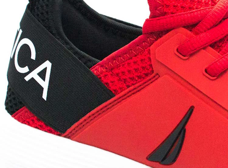ZAPATILLAS HOMBRE NAUTICA URBANAS ROJO AIR MESH - 2