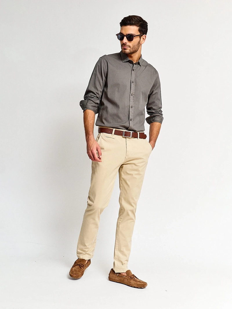 PANTALÓN HOMBRE CACHAREL ALGODÓN SPORT - 4
