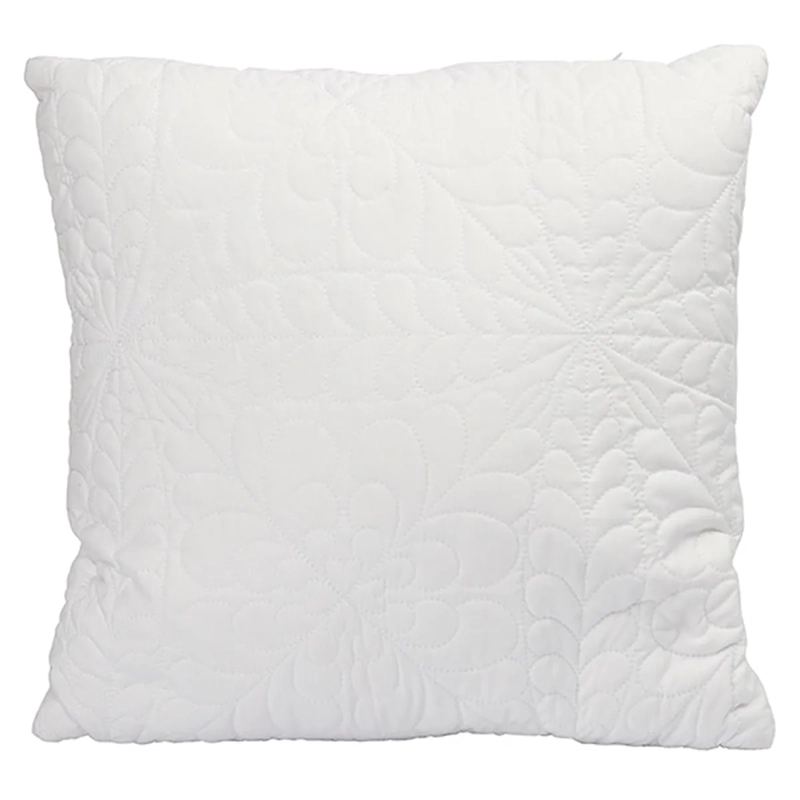 COJÍN CUBRECAMA RIPLEY HOME FLORAL BLANCO - 2