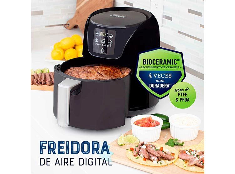 FREIDORA DE AIRE OSTER DIGITAL 4 LT DIAMONDFORCE CKSTAF40DDF - 3