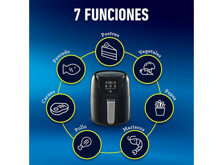 FREIDORA DE AIRE OSTER DIGITAL 4 LT DIAMONDFORCE CKSTAF40DDF - 4