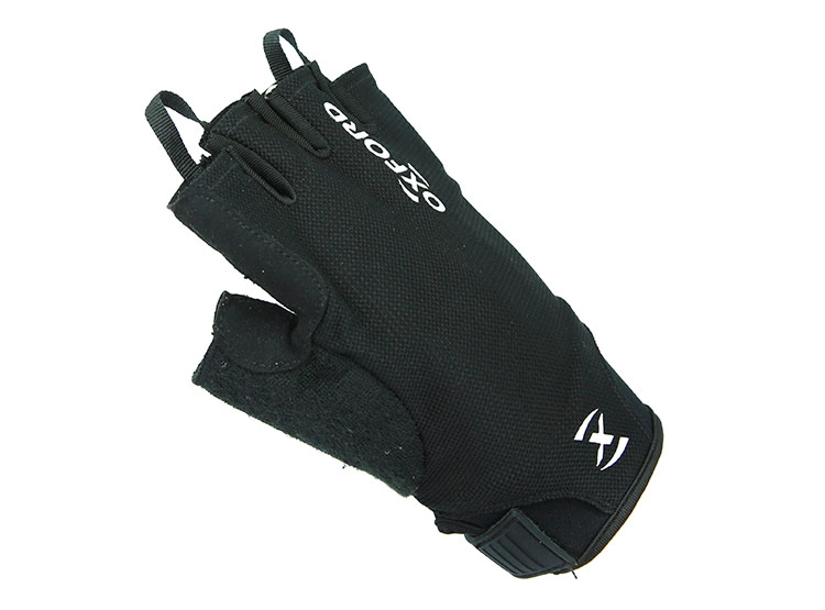 GUANTES OXFORD T/L DEDO CORTO NEGRO - 3