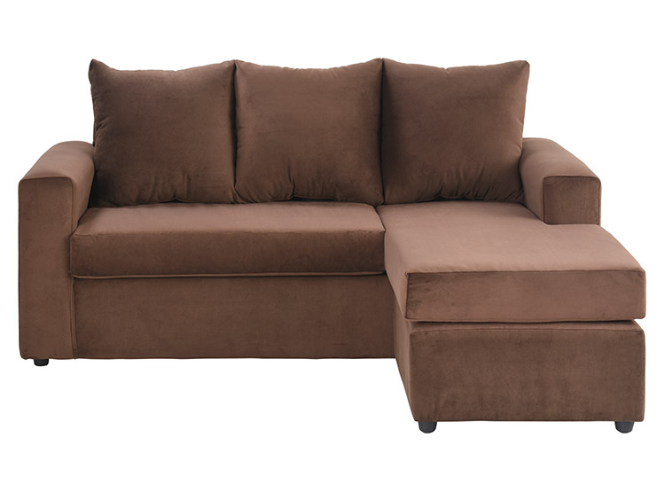 SOFÁ SECCIONAL BODEVIR SOFT LIBRE DISPOSICIÓN 4 CUERPOS FELPA - 1